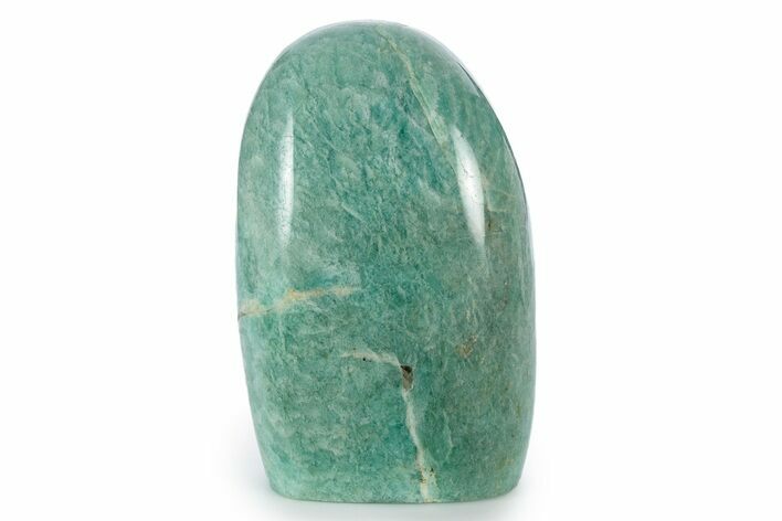 Free-Standing Chatoyant Polished Amazonite - Madagascar #336622